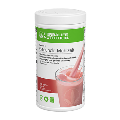 Bild 1 von Herbalife Formula 1 - Shake versch. Geschmacksrichtungen  / (Geschmacksrichtung) Erdbeeren Traum, 21 Portionen