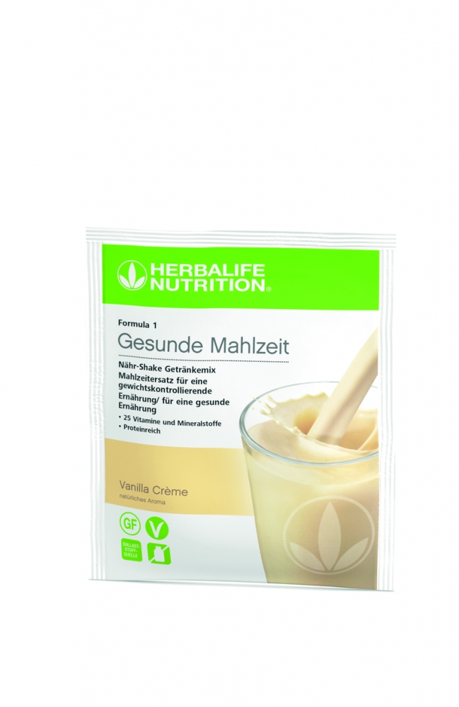 Bild 1 von Herbalife Formula 1 - Shake versch. Geschmacksrichtungen  / (Geschmacksrichtung) Vanilla Crème,  7 Portionspackungen je 26 g