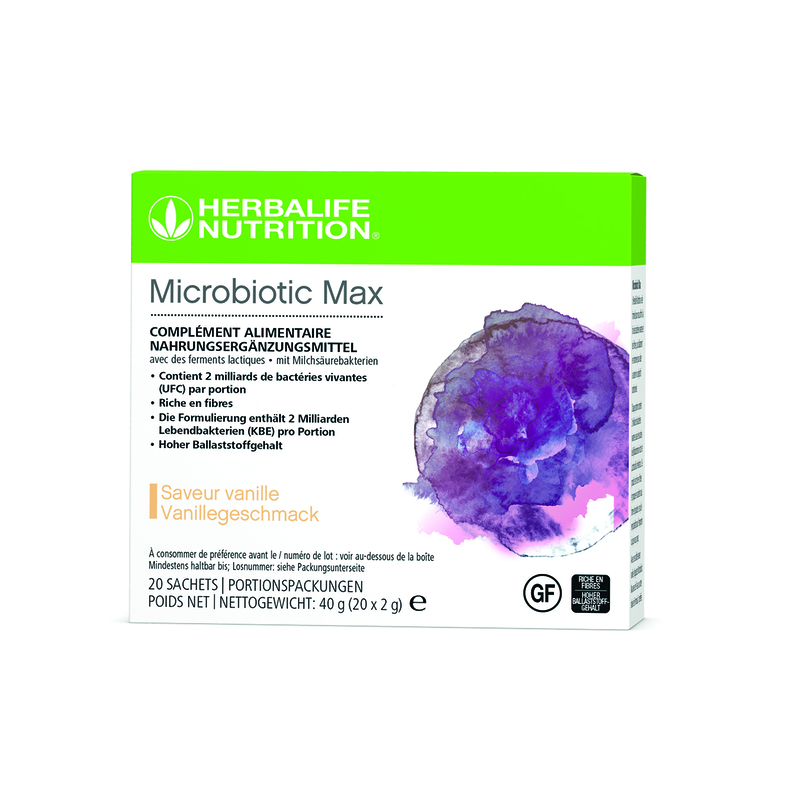 Bild 1 von Microbiotic Max, Vanillegeschmack, 20 Portionspackungen