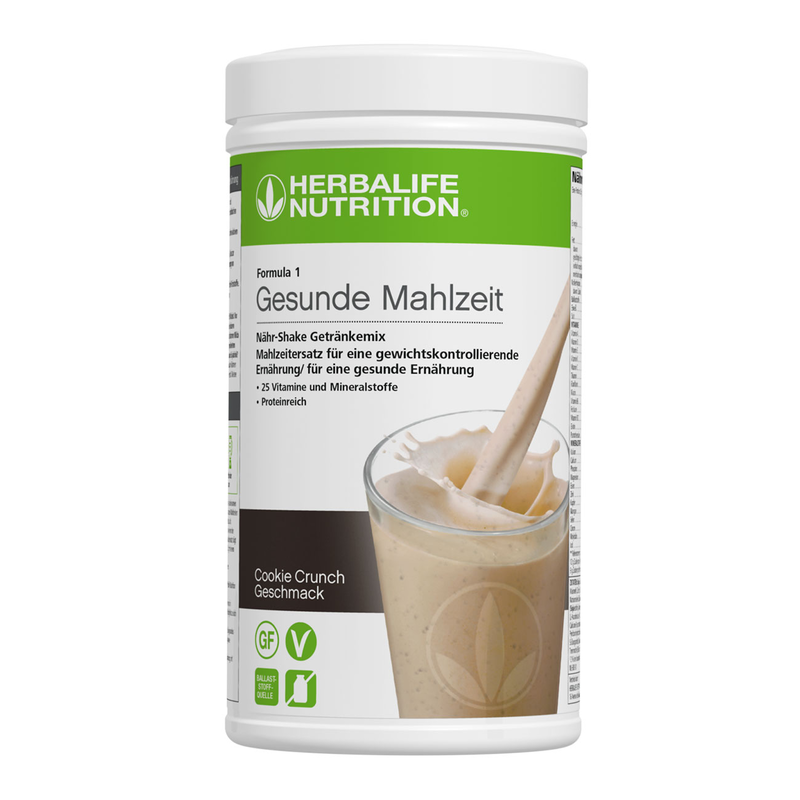 Bild 1 von Herbalife Formula 1 - Shake versch. Geschmacksrichtungen  / (Geschmacksrichtung) Cookie Crunch, 21 Portionen